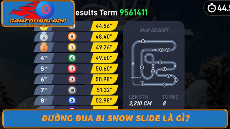 Đường Đua Bi Snow Slide - Giải Trí Cho Mọi Lứa Tuổi